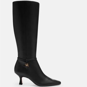 Coach Black Raquel kitten Heeled Boots